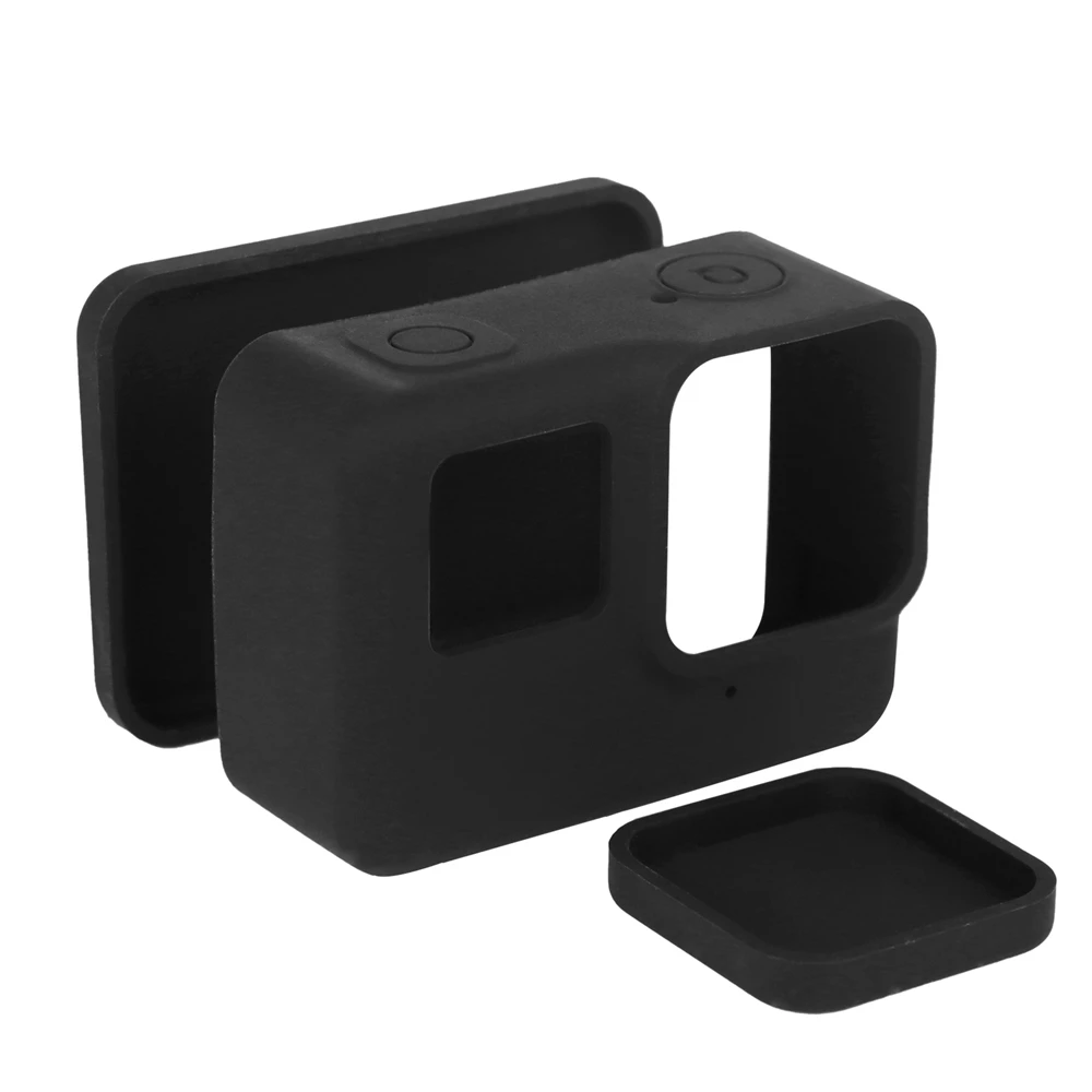 Casing pelindung kamera Insta360 Ace, sarung pelindung silikon anti syok anti gores dengan tutup lensa untuk Insta360 Ace