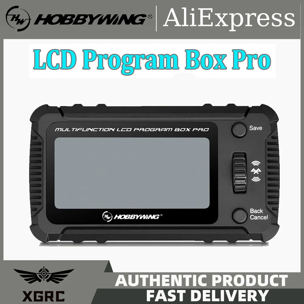 

Hobbywing Multifunction LCD Program Box Pro OTA Parameter/ Firmware Update 1-8S Battery For PLATINUM XERUN EZRUN Seaking Pro ESC