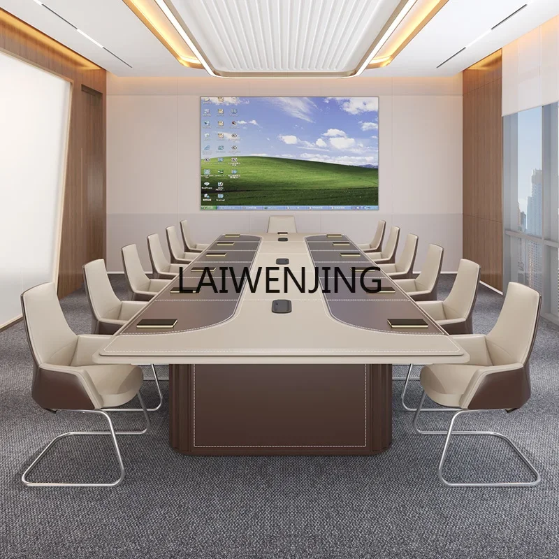 HLZ large conference long table commercial conference tables and chairs haute couture