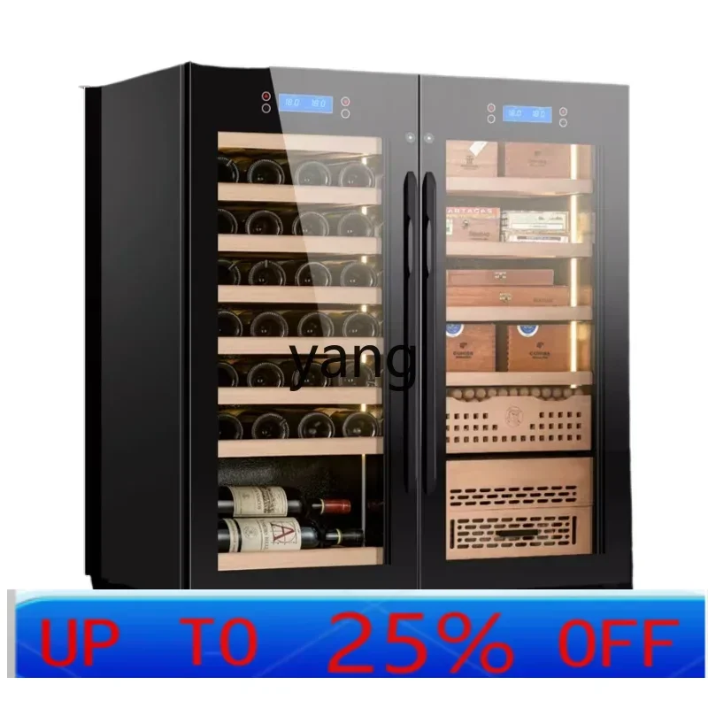 CX household red wine cigar tea Pu'er display storage combination large-capacity commercial