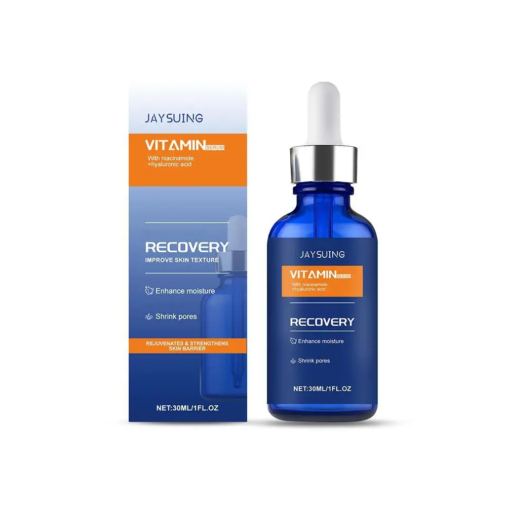 

30ml Facial Serum Vitamin C Liquid Serum Anti-Aging Whitening VC Serum Oil Hyaluronic Acid Anti-Wrinkle Skin Care Serum set