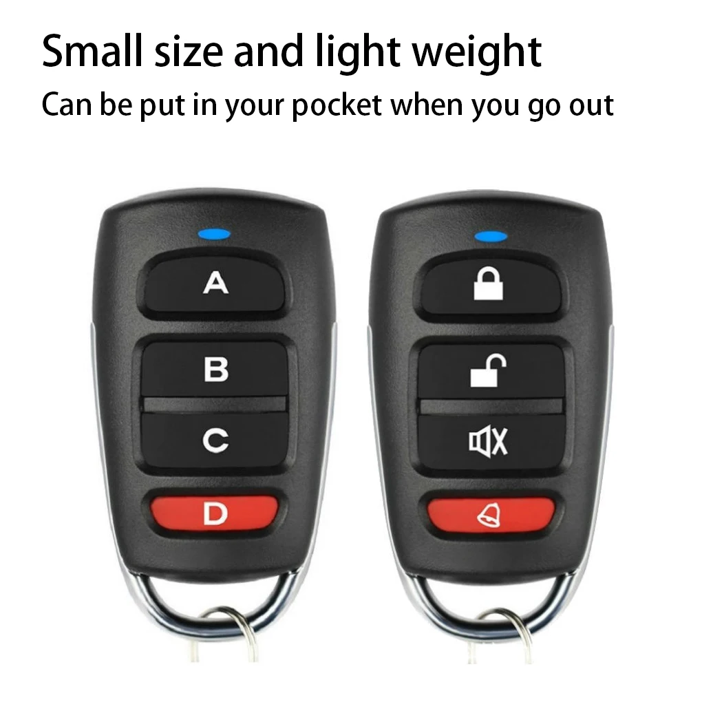 Universal Waterproof Wireless Transmitter Remote Control Keypad Long Distance Security Alerts Gate Keys Accessory Type 2