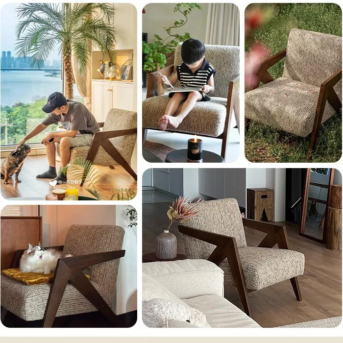 Divano singolo di design francese