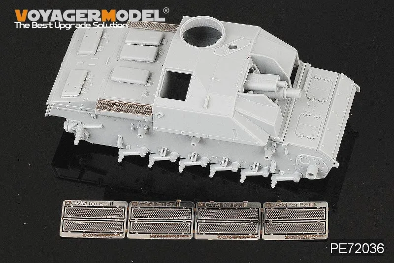 

Voyager Model PE72036 1/72 WWII German Pz.Kpfw.III Grills (4pces) (For DRAGON)