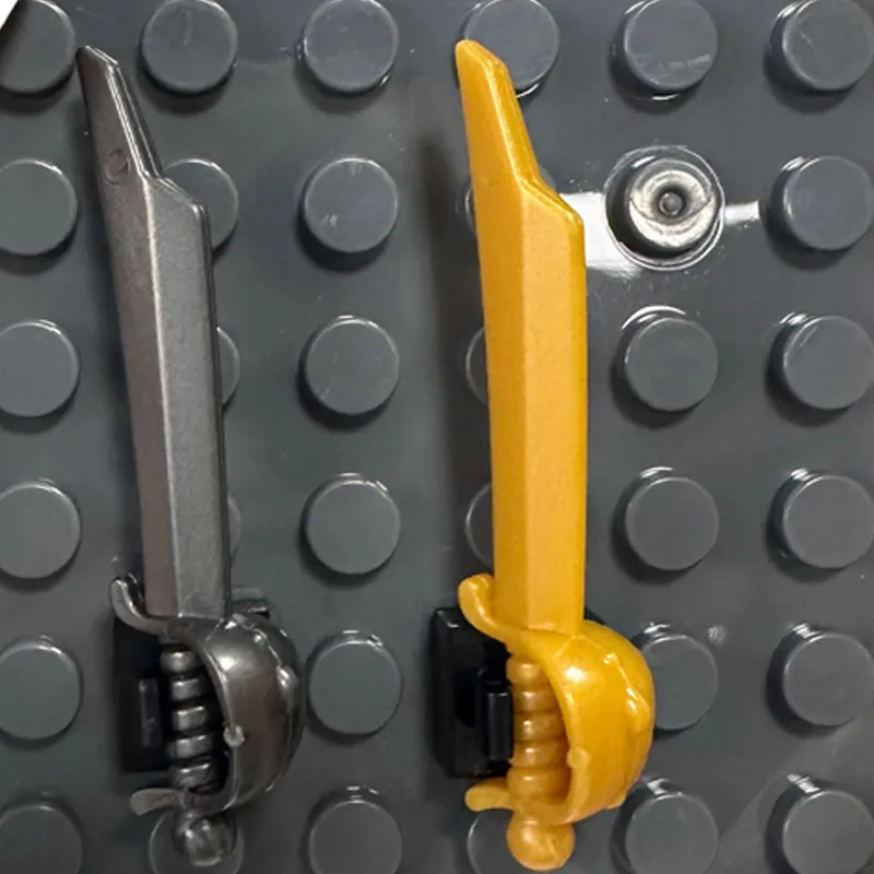 Medievale Waffen Accessorio Building Block Soldato Figura Guerriero spartano Scudo Coltello Orc Ascia Re Spada Ascia Spadone Giocattolo di mattoni