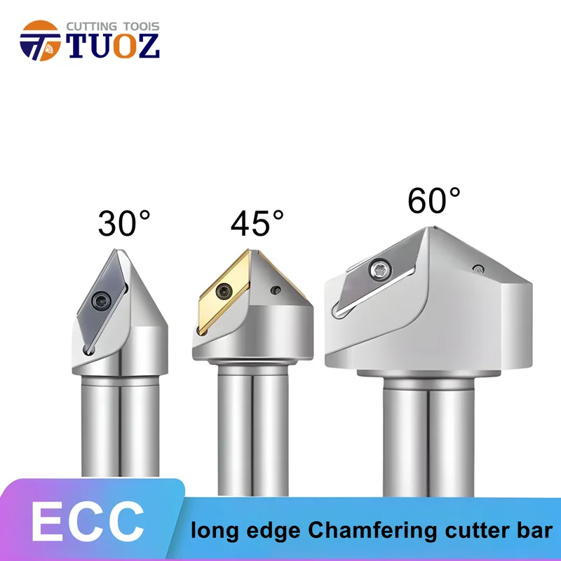 

ECC 17005 31005 long edge Chamfering cutter bar 20 30 45 50 60 degrees long edge large aperture installation XCET 170404 310404