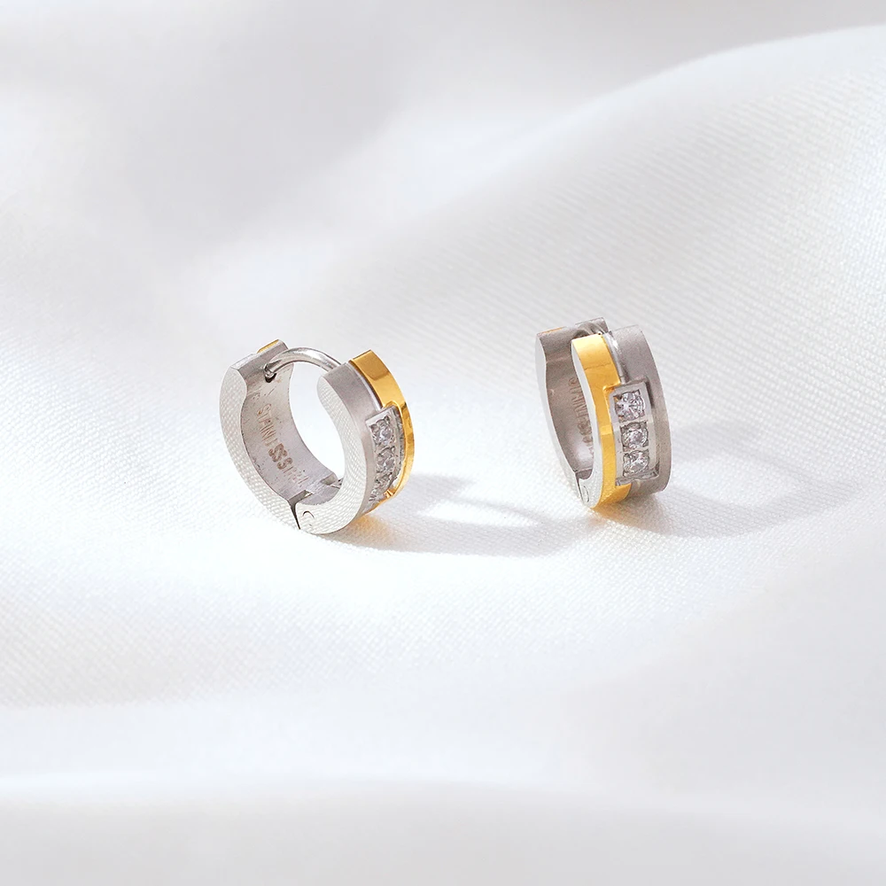 New Arrivals Stainless Steel Europe And America Fashion Minimalism Hoop Earrings Jewelry Gift For Women