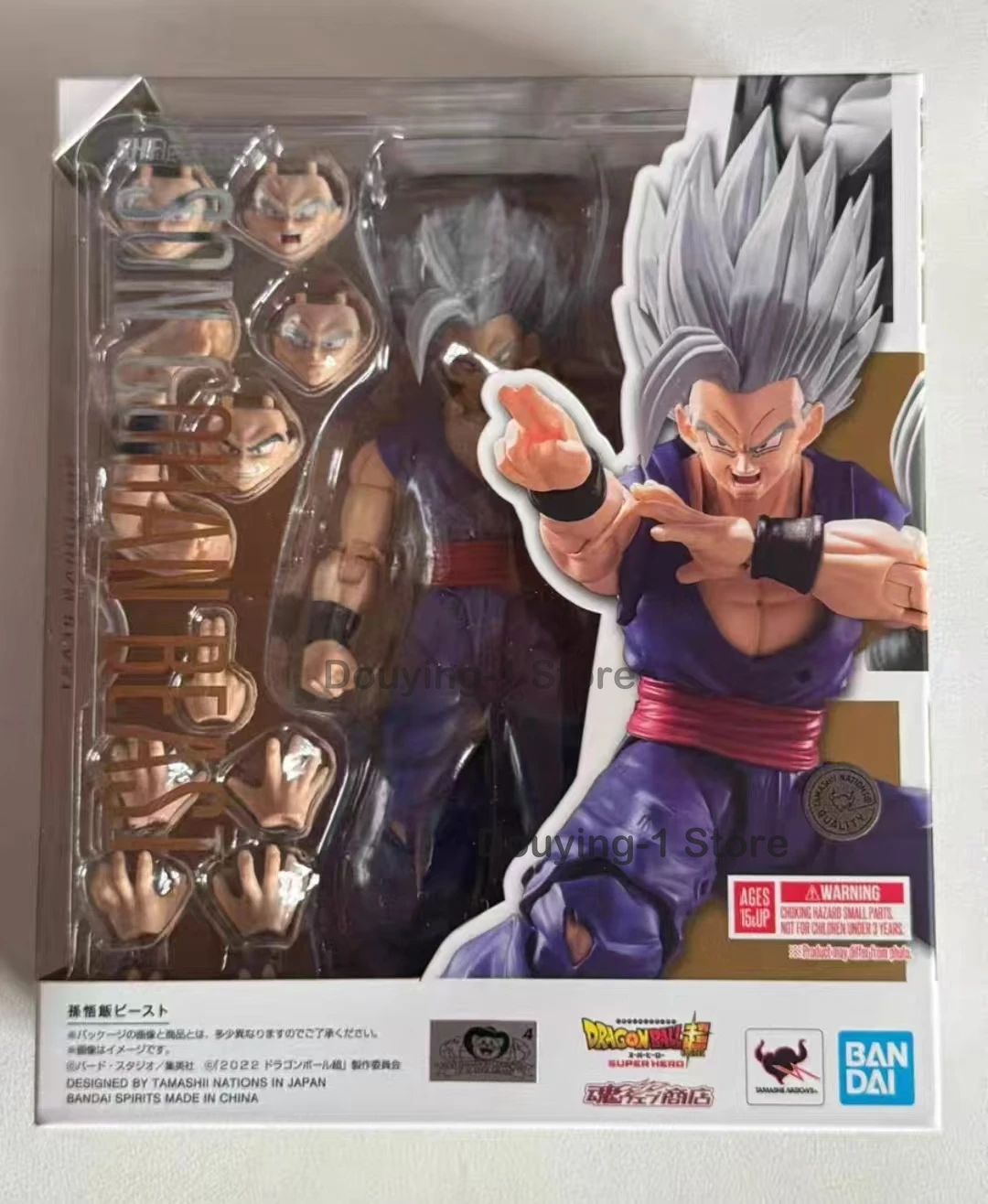 

В наличии: Фигурка Bandai SON GOHAN BEAST (киноверсия), аниме-модель, игрушка, подарок