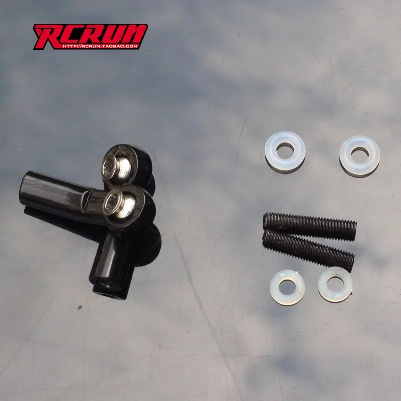 

Metal 15 Degree Ball Head Special Y Pull Rod 1-pair Installation (dot Head Type) for 1/10 RC Crawler Car VS4 JIMNY DIY Parts