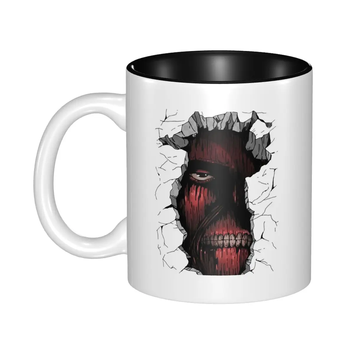 Attack On Taitan Mug Funny Ceramic Coffee Cups Tea Mugs Milk Cup Drinkware Gift for Woman Man