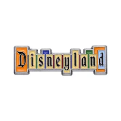 Disneyland Letter Enamel Pins Creative Fans Backpack Bag Clothes Hat Accessories Gifts for Friends Brooches Badges Collection