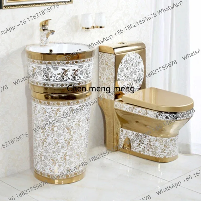 Design Gold Toilet …