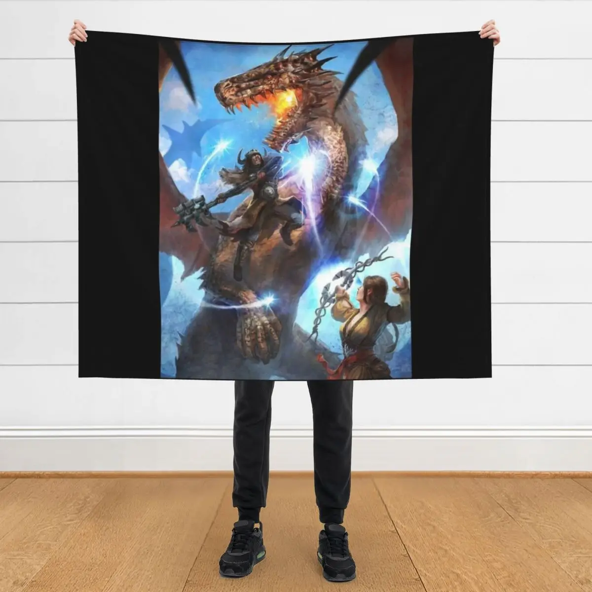 

Dragons Dogma 2 Throw Blanket for winter Large Thin Blankets