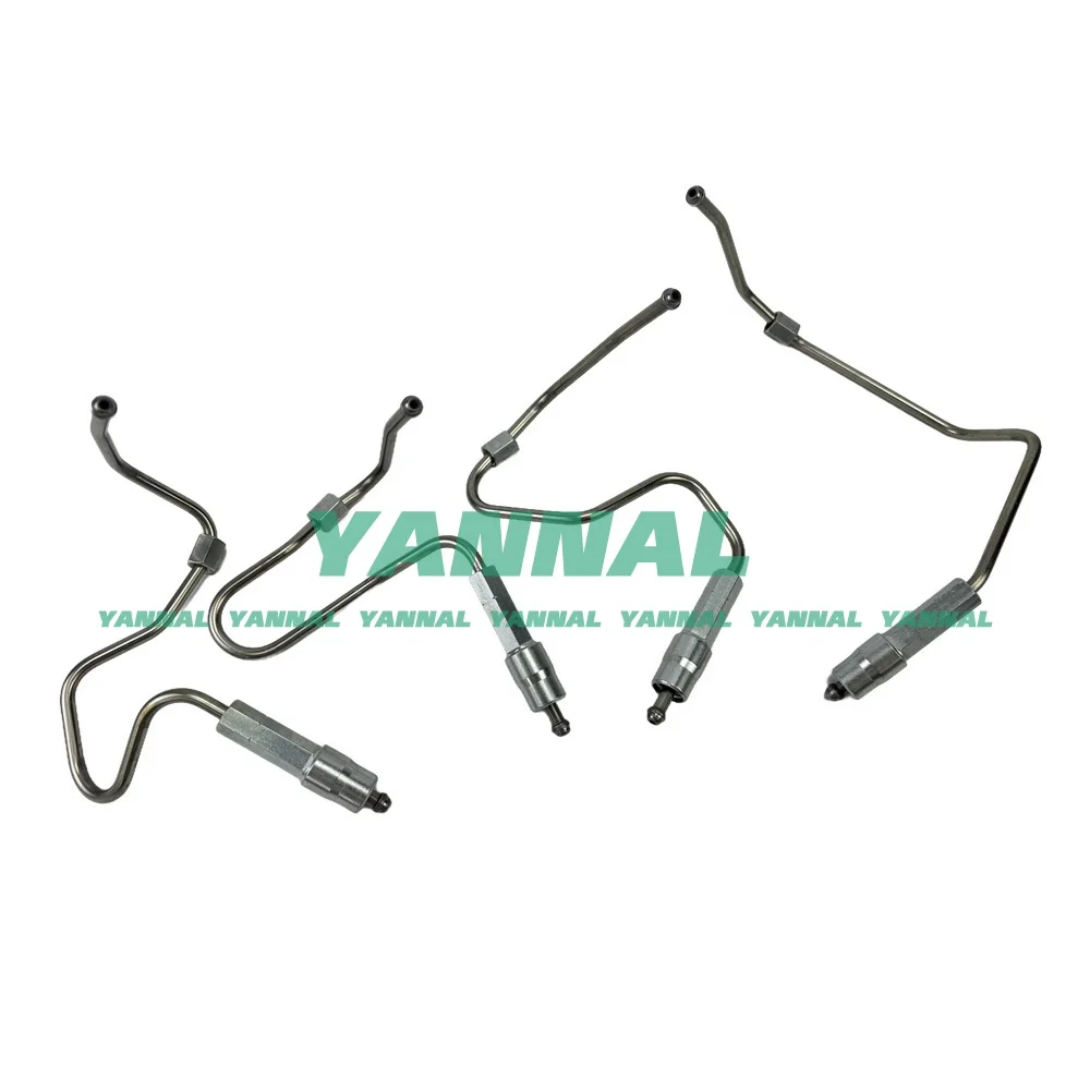 

4PC 4HK1 Fuel Pipe 8-97371831-1 8-97373417-1 8-97371833-1 8-97371834-1 For Isuzu