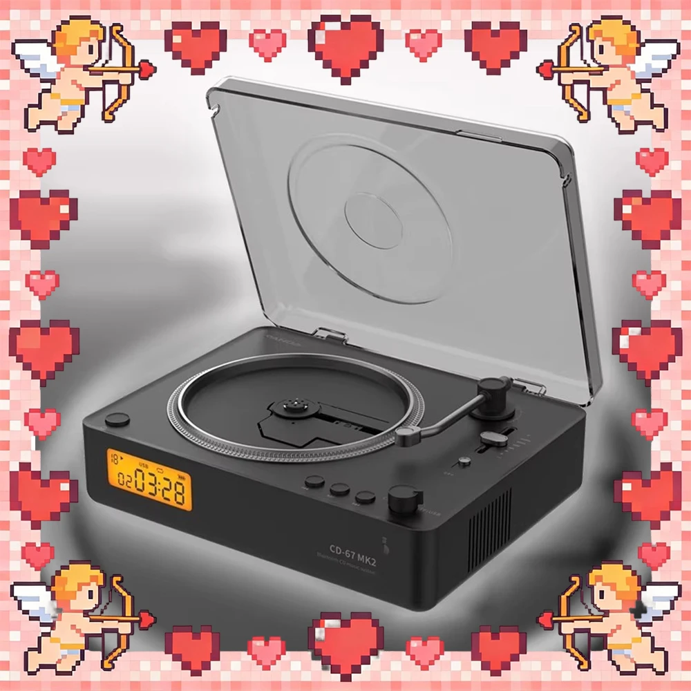 PANDA CD-67 MK2 Wireless CD Player Portable Wireless Music Player HIFI Album CD ROM Simple Advanced For CD Player Gifts