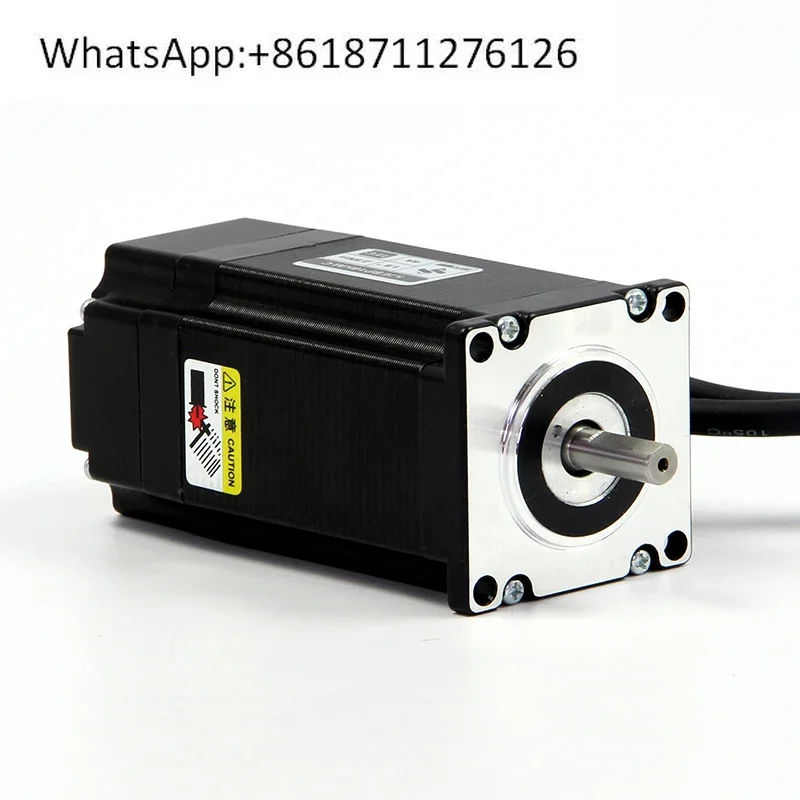 Industrial closed-loop motor with driver set with brake 57 60 series with encoder feedback, new