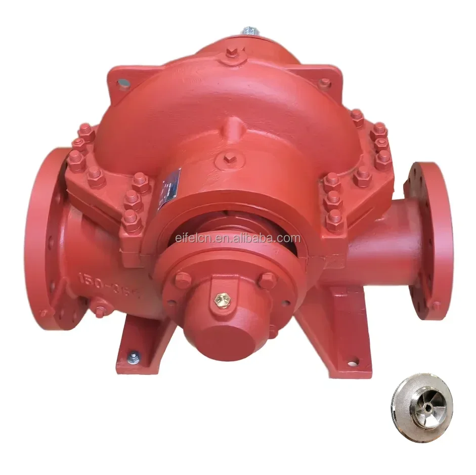 EIFEL High Efficiency UL Listed Horizontal Split-Case Fire Pump for Fire System with Gland Packing