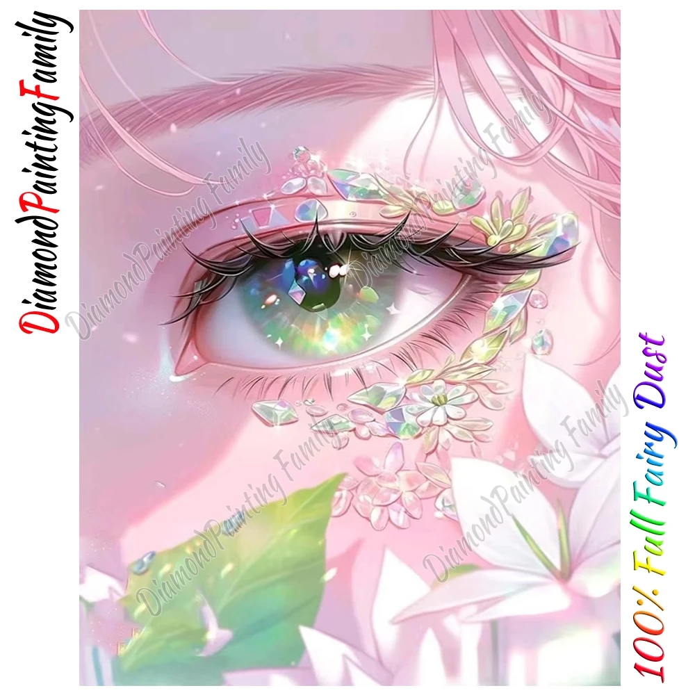 Pintura de Diamantes Familiar: - Embroidery Kit Set reseña y precio