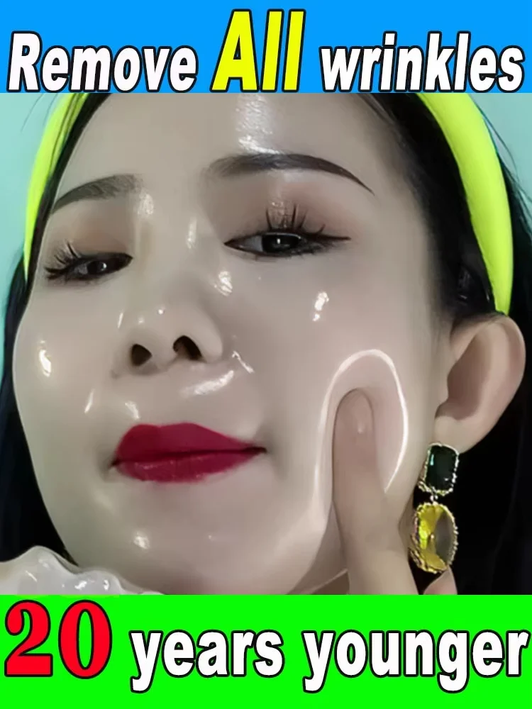 

Wrinkles disappear permanently
