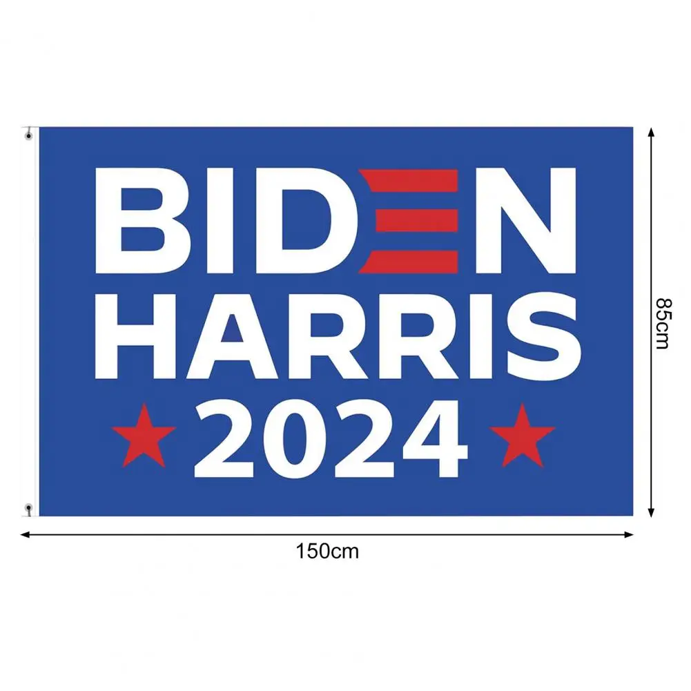 2024 Election Flag 2024 Harris Campaign Flag Set Rust-proof Buttonholes Pattern Save America Again Election Banner Harris 2024