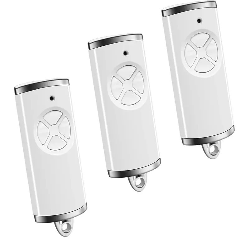 

AAAEL-Compatible 868Mhz Garage Door Opener Remote Control BS Rolling Code, White Hand Transmitter, Set Of 3