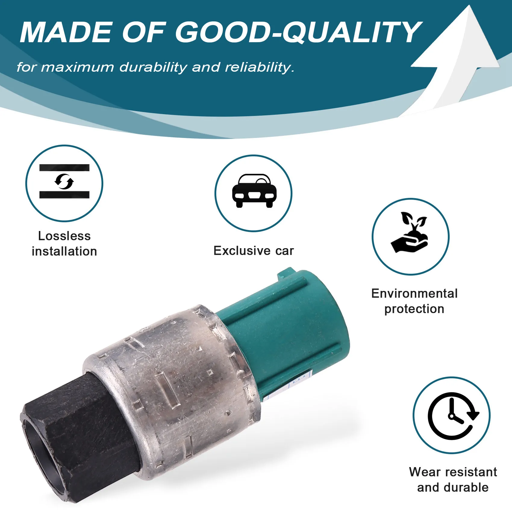 

Датчик давления кондиционера ABXV-Car 1016565 для Ford Fiesta 2001-2008, Fusion 2001-2012, Transit 2006-2012
