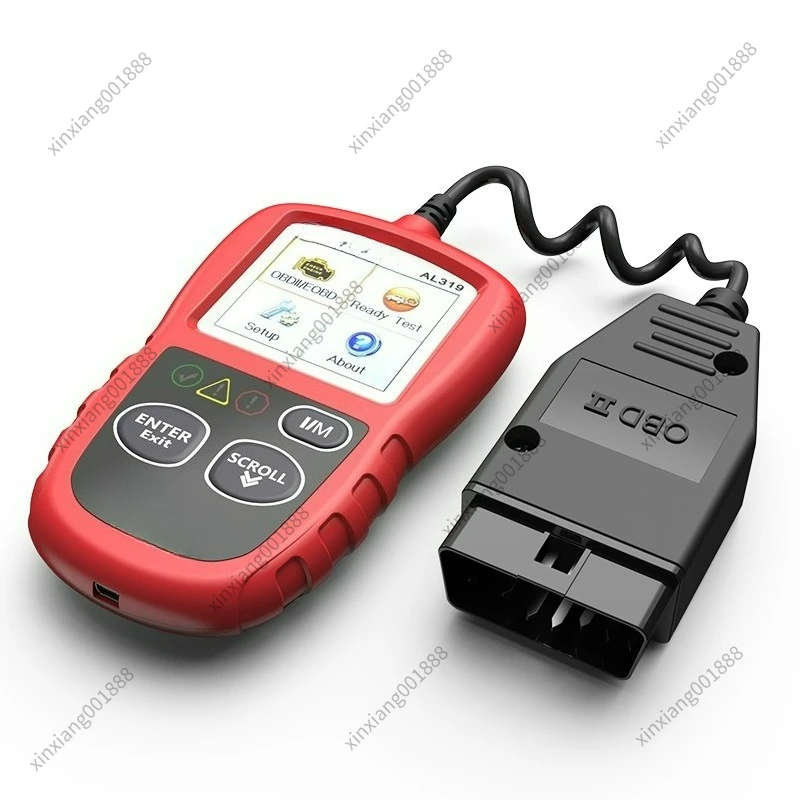 For AL319 OBD2 Scanner Car Fault Code Reader Engine Diagnostic Tool