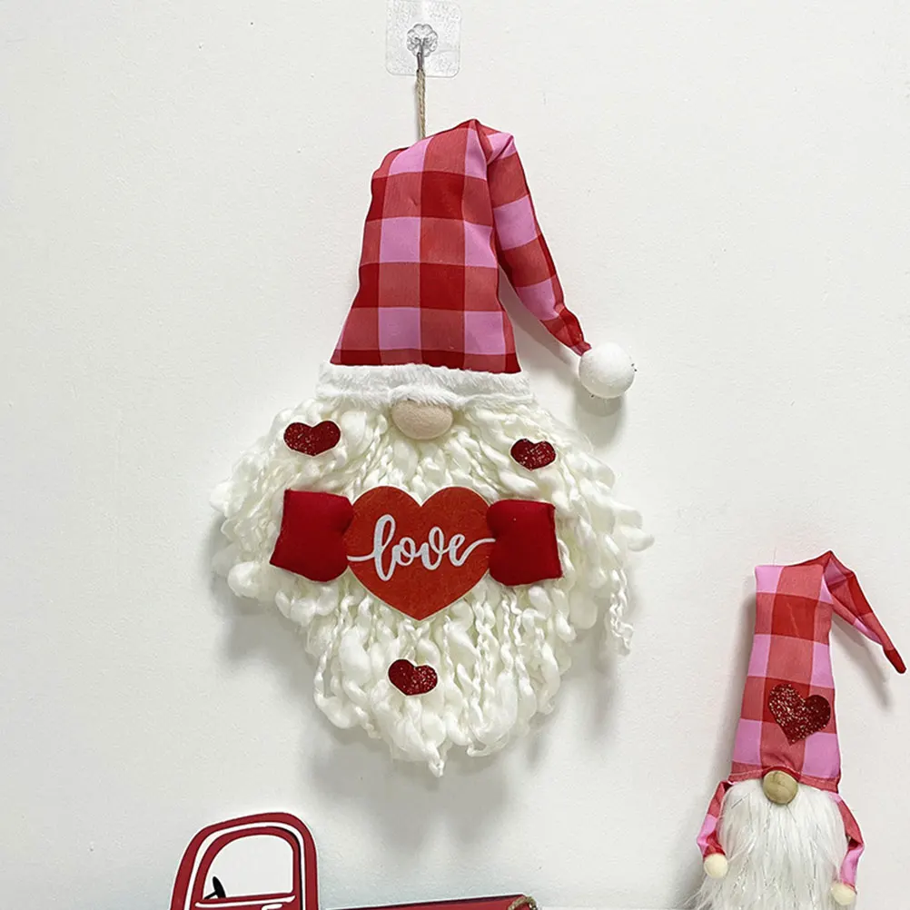 

Valentines Day Gnome Pendant Hanging Decor Party Favor Festival nament Store Valentine Home Accessories Decorative Hanging