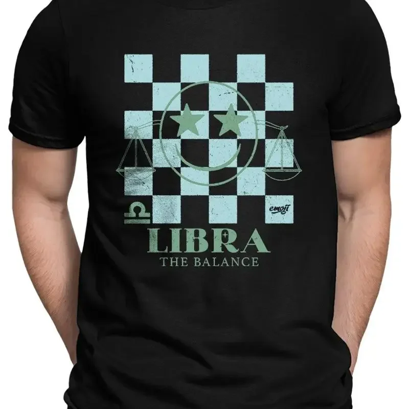 Balanced Perspective Libra Themed Men's T shirt