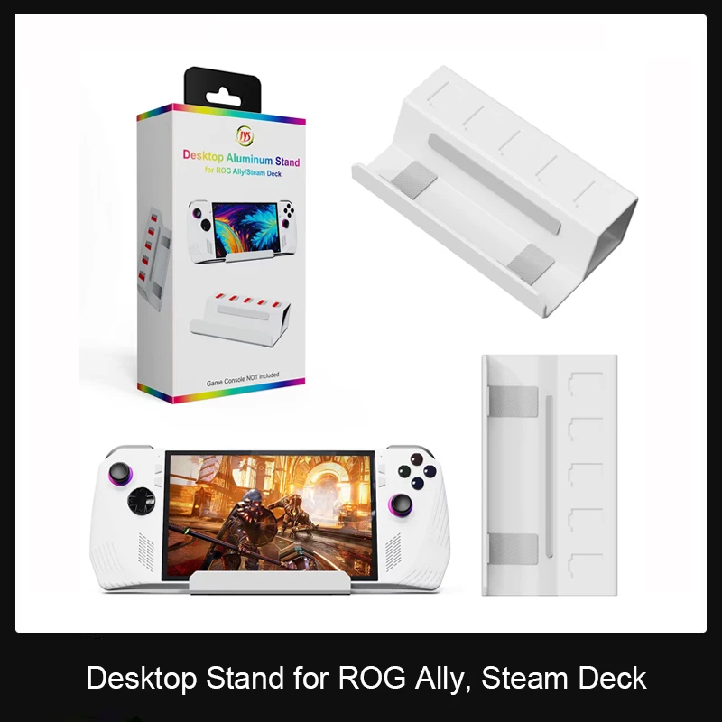 Mobile Phone Aluminum Alloy Stand Desktop Bracket Holder for ASUS ROG Ally Steamdeck Nintend Switch