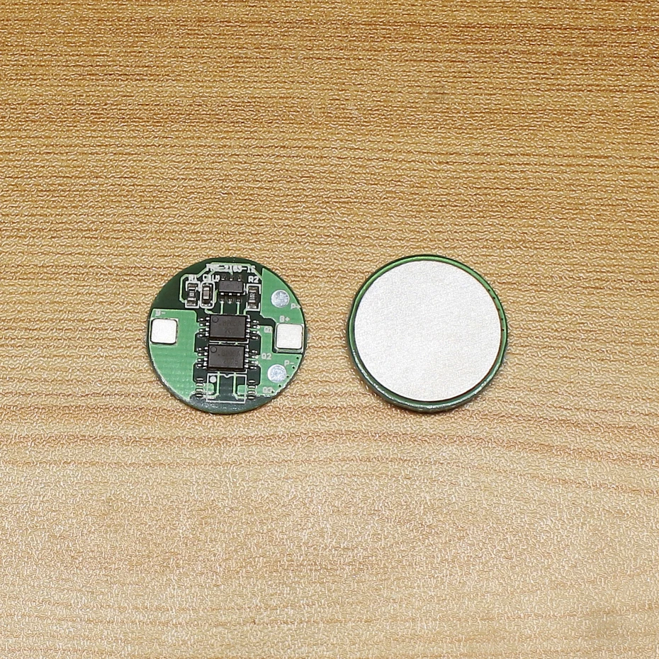 10set / 21700 lithium battery 4.2V 2 MOS protection board assembly 20700 battery 3.7V overcharge discharge 4A continuous current