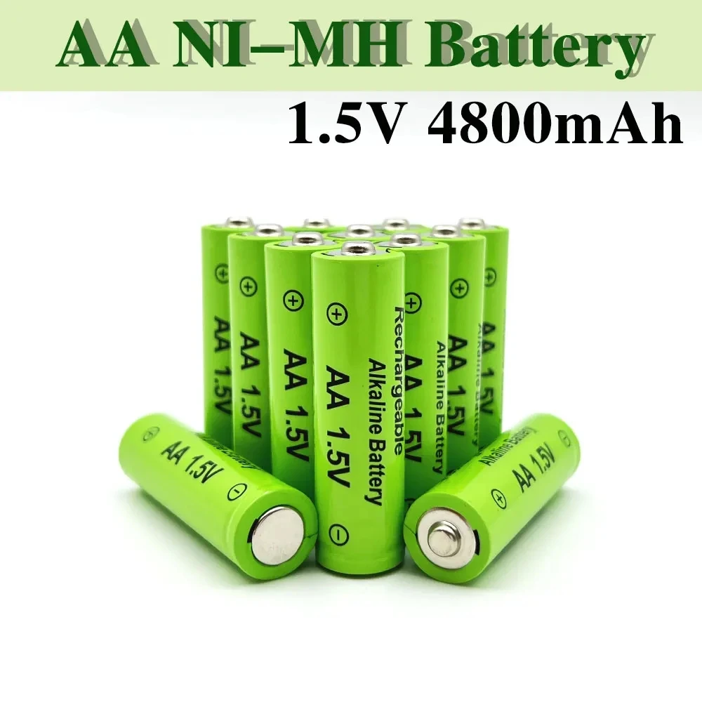 

1.5VAA Rechargeable Battery 4800mAh Is Free of Shipping for Toy Remotes, Microphones, MP4 and Other Devices