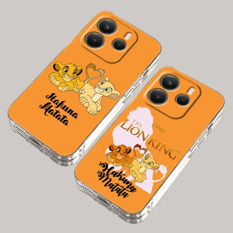 

Disney The Lion King Phone Case For Redmi Note 15 Pro 14 13 12 11 10 15 Pro + Plus 5G A7 10C 12C 13C 14C 15C Soft Clear Cover