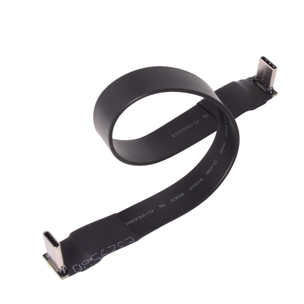USB 3.2  Male To Type-C Male Adapter Cable Gen2x2 20Gbps High-Speed Mini Extension for 3A Mobile Phones Tablet Customization