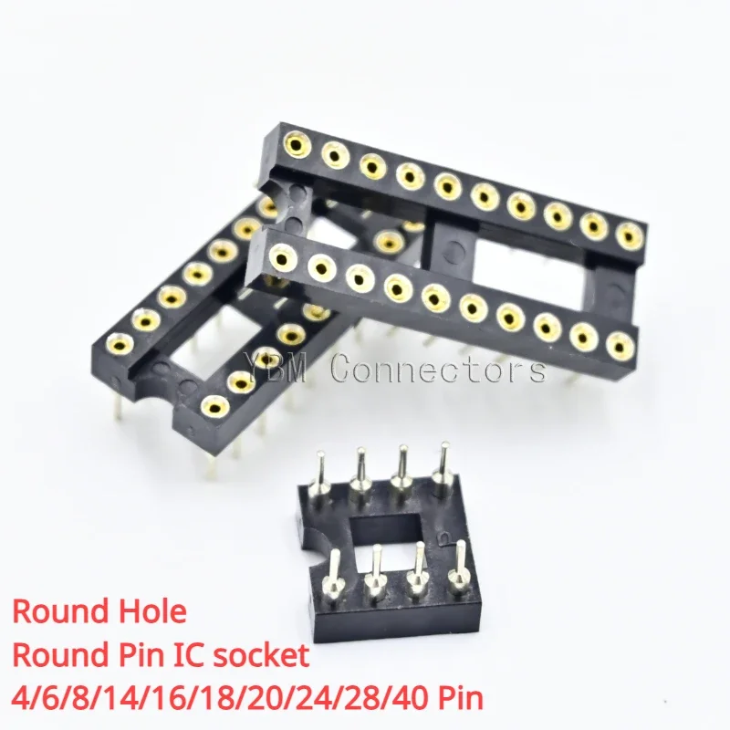 10PCS Round Hole Ic…