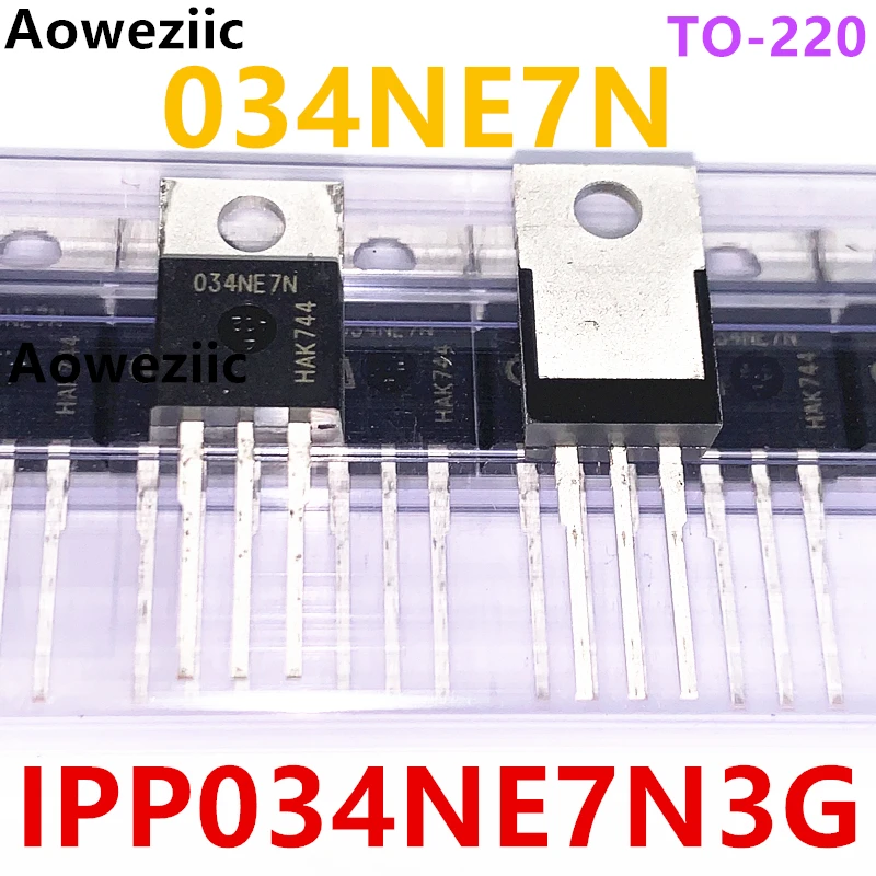 IPP034NE7N3G 034NE7N TO-220 N-channel 75V 100A Field Effect Tube (MOSFET)