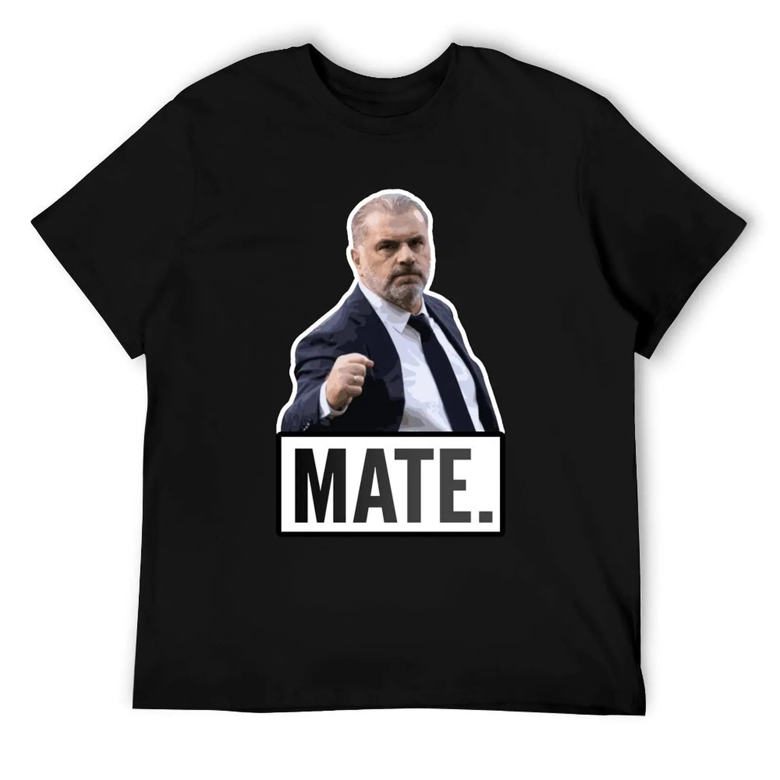 Ange Postecoglou ماتي تي شيرت رجل تي شيرت القطن عالية الجودة تي شيرت رجل عادي أنيمي تي شيرت كبير الحجم تي شيرت #1