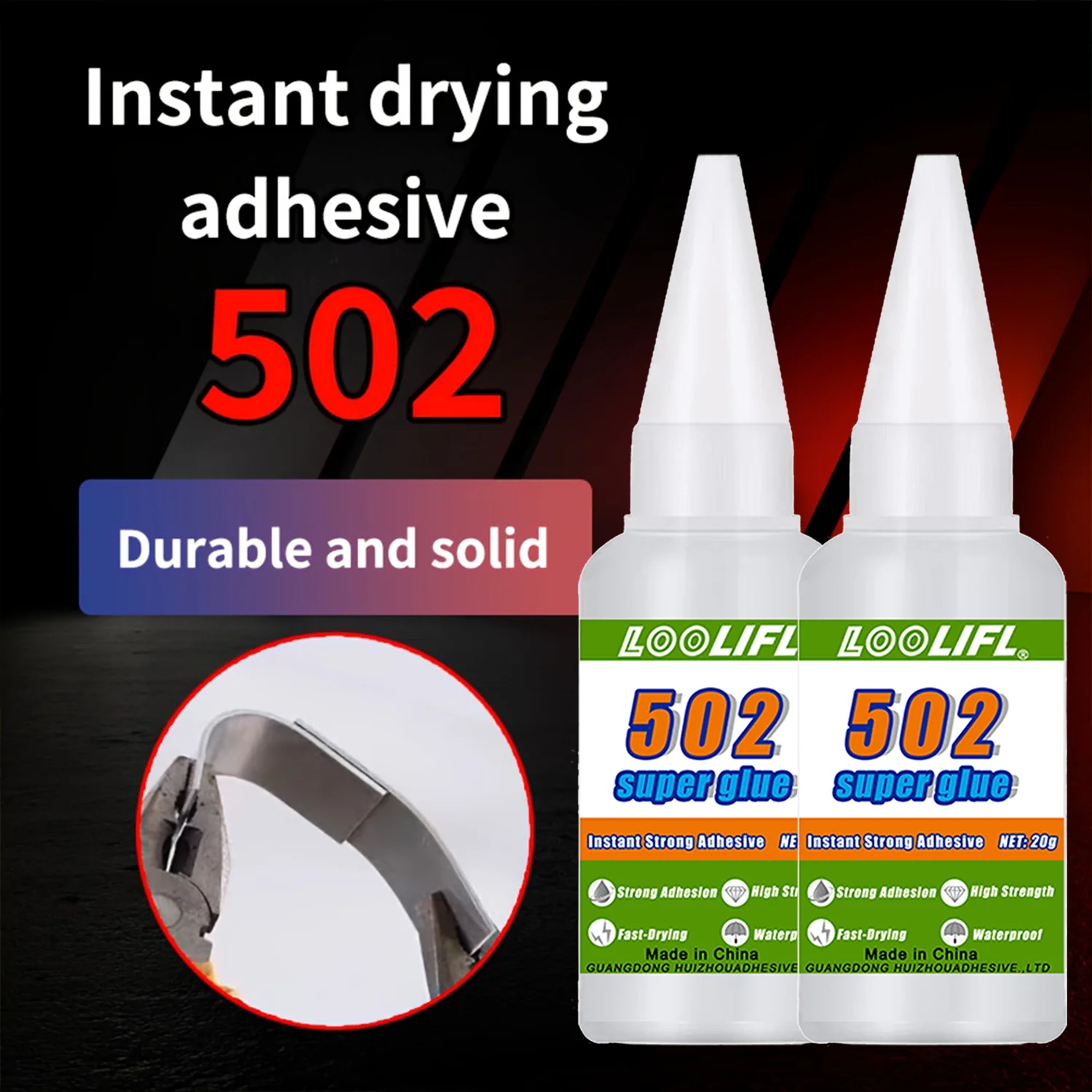 Loolifl 1-5Pcs 502 Super Glue  - Woodworking Glue review and price