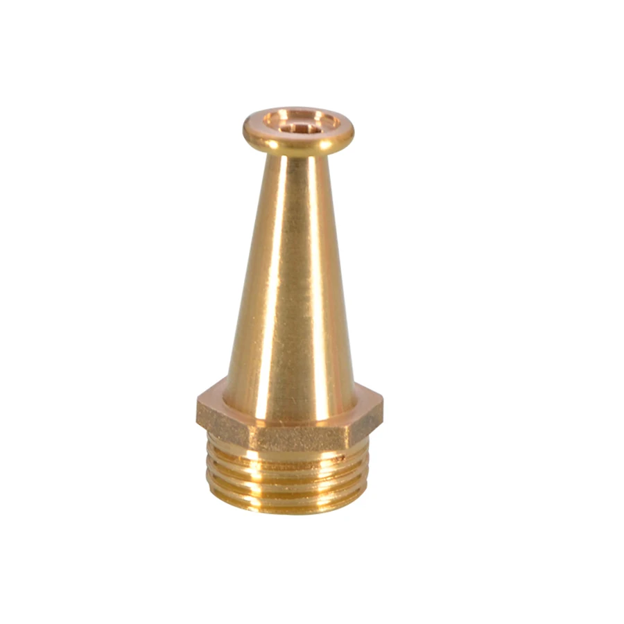 Copper Pipe  1/2" BSP Male Thread Fire Gun Head High Pressure Flushing Car Washing Watering Gun Head Copper Joint Accessories