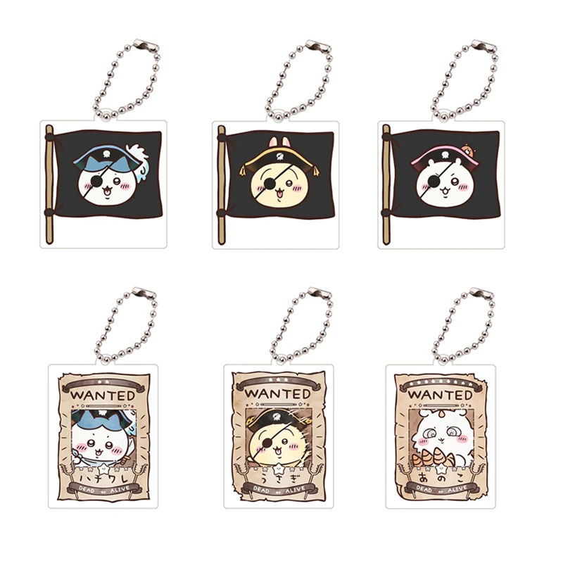

Chiikawa Pendant Animation Peripheral Kawaii Usagi Keychain Hachiware Square Acrylic Diy Accessories Toys Children's Gifts