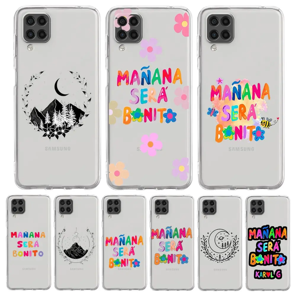 Letter Print Kangaroo Phone Case for Samsung A13 A15 A25 A35 A51 A55 A71 A21S A11 A31 A52 A41 A23 A53 A73 5G A03S A05s Cover