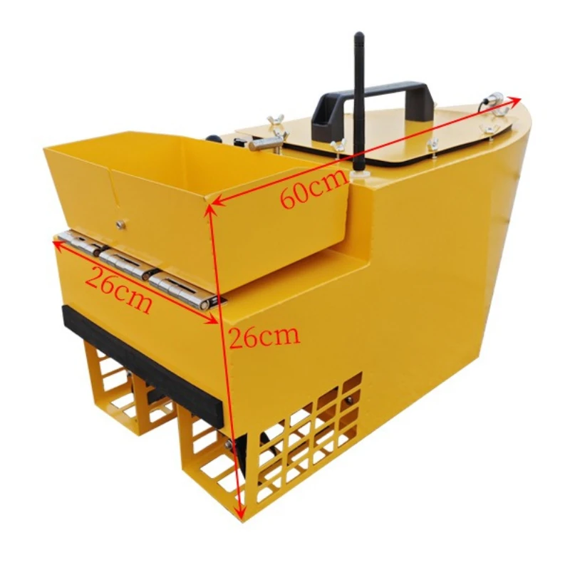 remote control dragnet boat stainless steel nesting boat automatic decoupling under the net trawler send hook send bait release