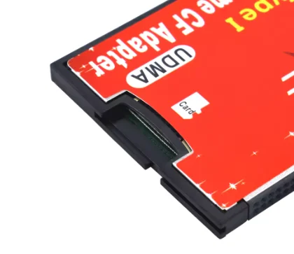 New Micro SD To CF Adapter MicroSD SDXC SDHC To Compact Flash Type I Converter Memory Card Reader Only For SLR Camera