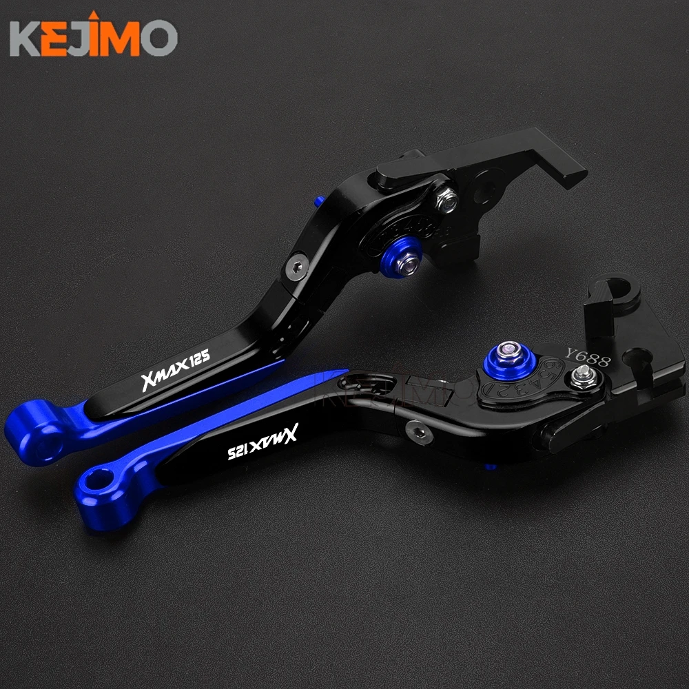 

FOR YAMAHA XMAX125 XMAX 125 allyeaRs 2014 - 2025 2024 2023 2022 Adjustable Folding Brake Clutch Levers Extendable Handles Lever