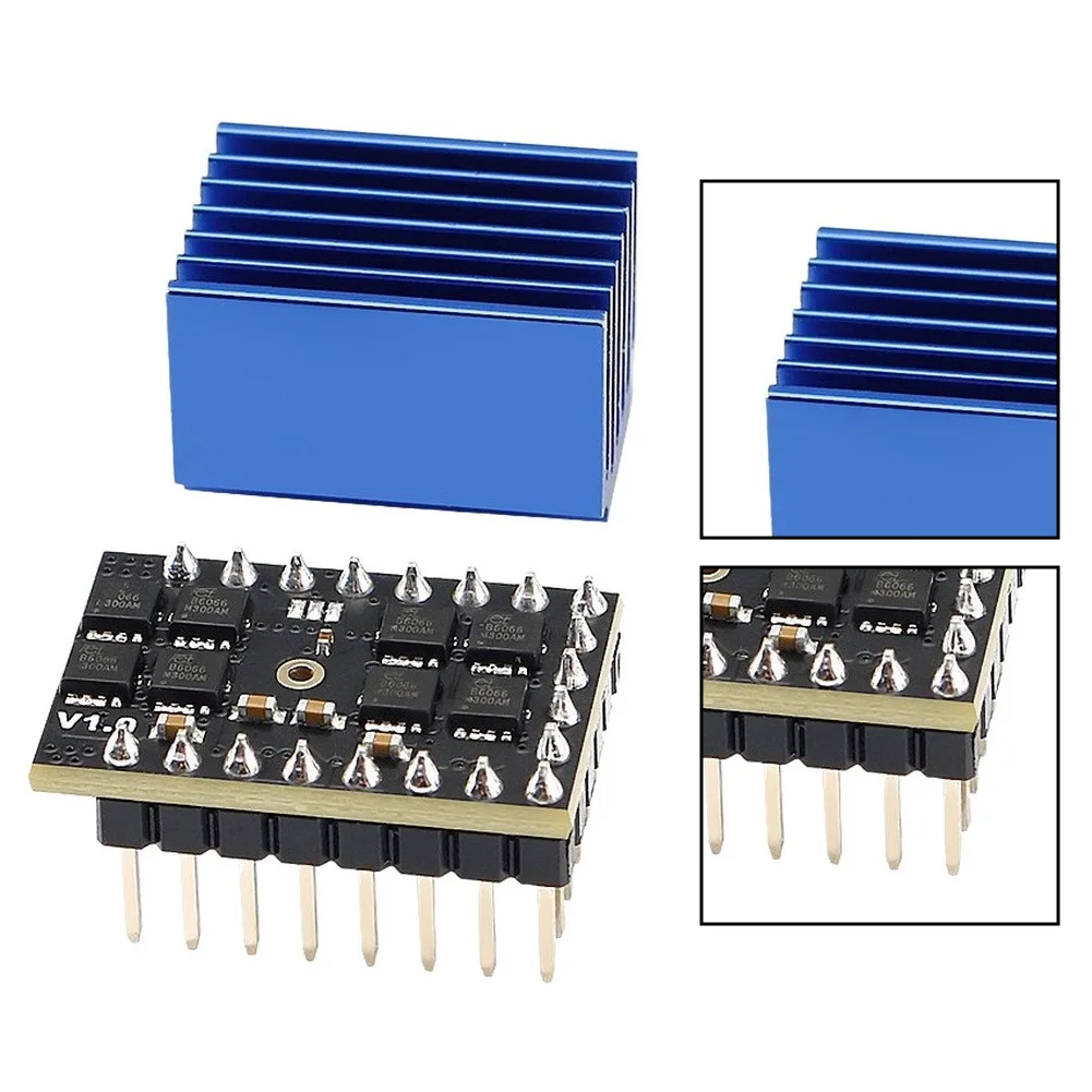 TMC5160 Motor Driver for 3D Printers with Trinamic StealthChop2 by Default and Optional SpreadCycle Mode Selection
