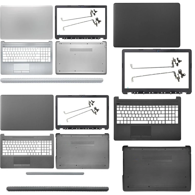 

NEW For 250 255 256 G7 TPN-C135 TPN-C13615-DA 15-DB/DX Laptop LCD Back Cover Front Bezel Palmrest Bottom Case hinge