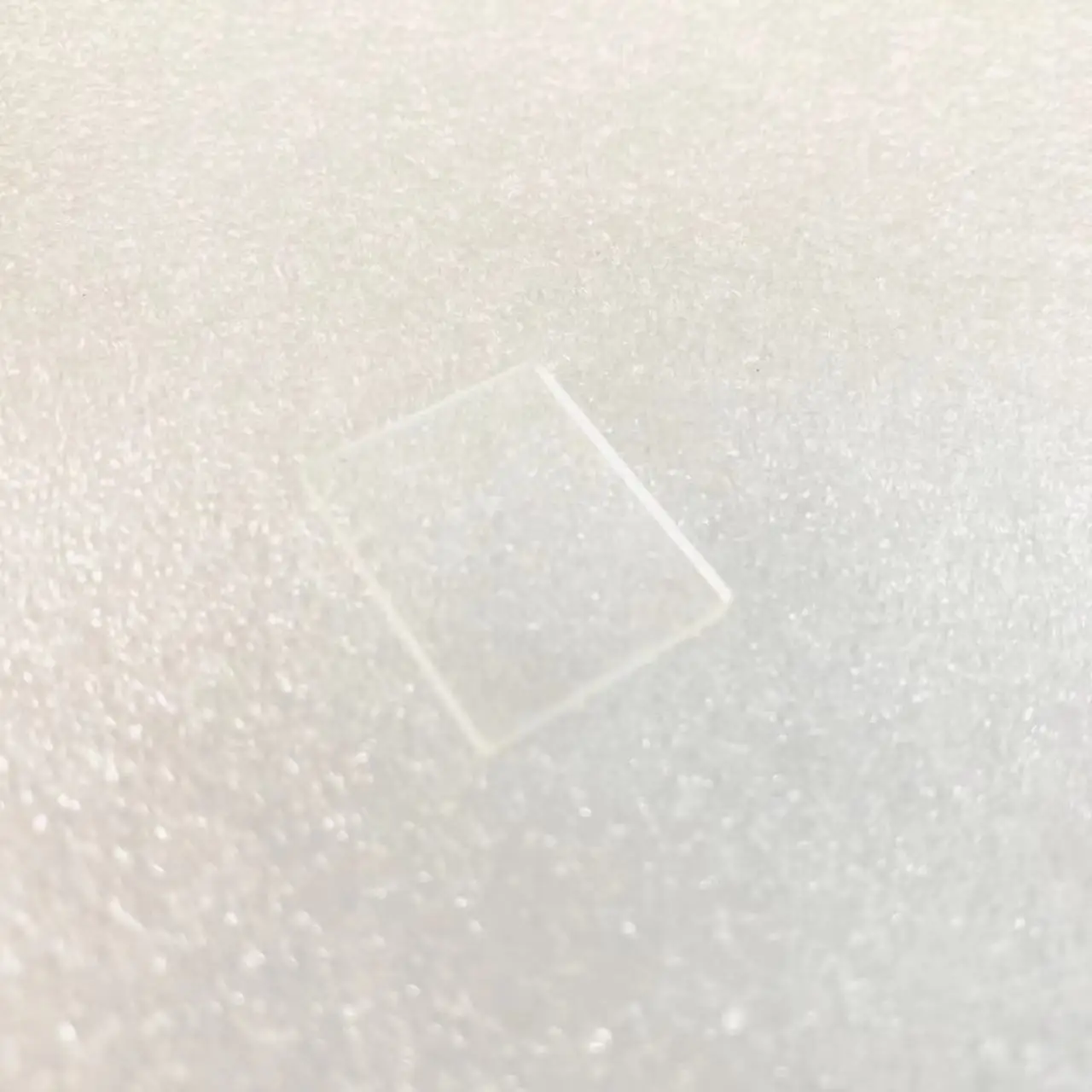 Filtro de paso de banda estrecho y vidrio transparente con revestimiento AR, cada tipo 40 piezas, tamaño 8,3x9,2x0,5mm, 530nm