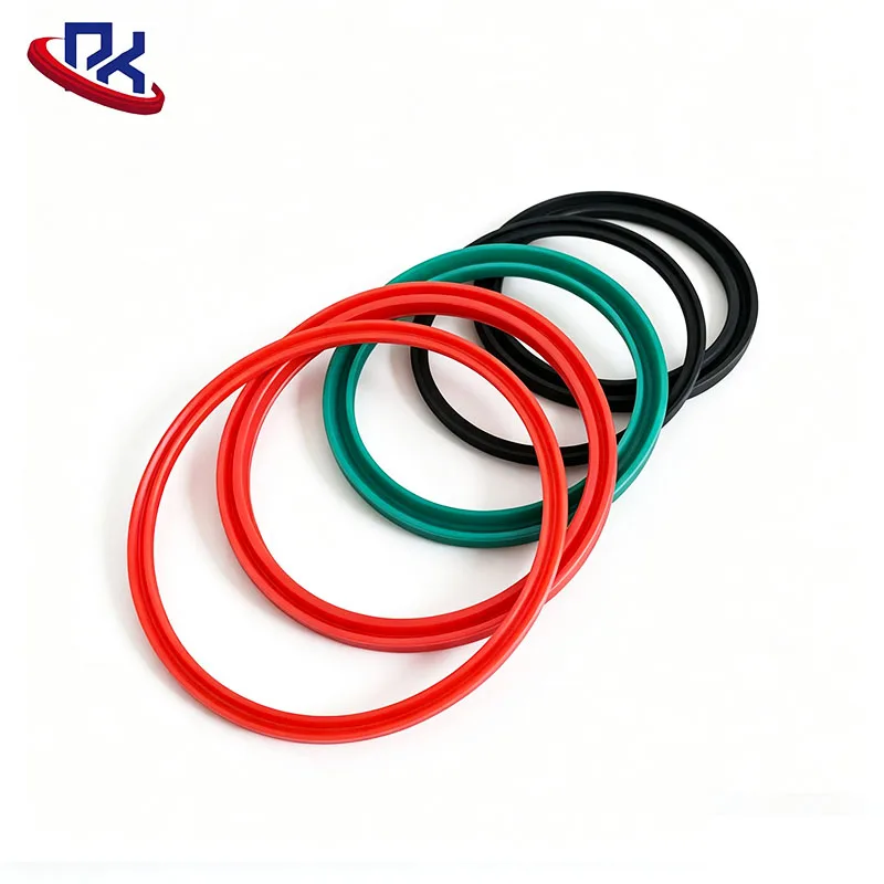 High-Temperature Water Seal Sealing Ring PU+PTFE+FK Material Numerically Controlled Lathe Processed for Enhanced Durability