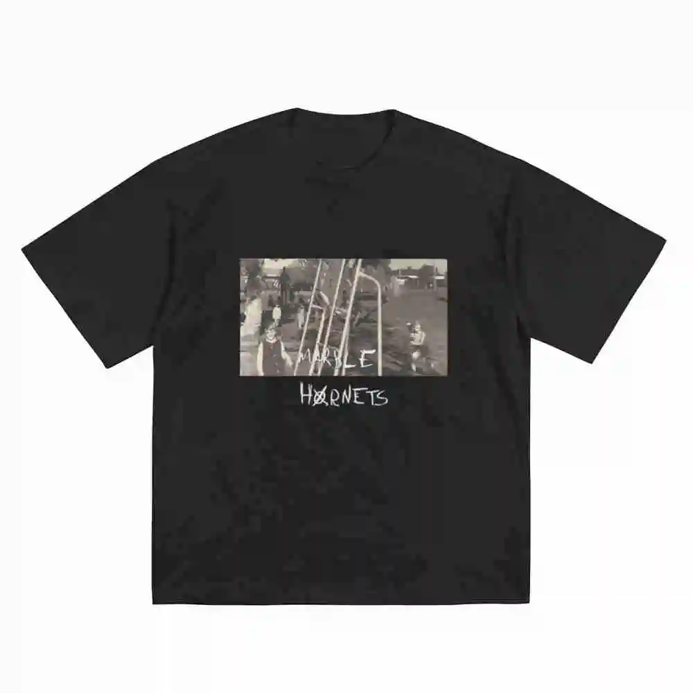 Marble Hornets Slenderman Sighting Short Sleeve Tee 100% Cotton T-Shirt
