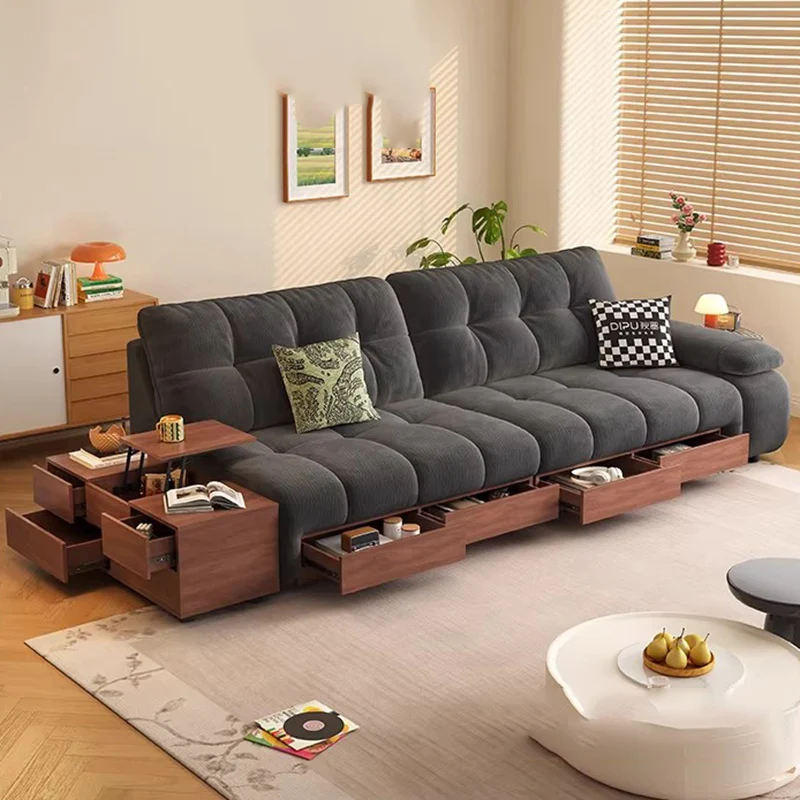 Multifunctional Decor Living Room Sofas Puffs Futon Nordic Floor Living Room Sofas Relaxing Designer Muebles Home Furniture